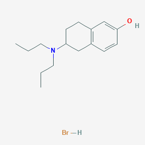 molecular formula C16H26BrNO B10764434 6-Hydroxy-DPAT hydrobromide 