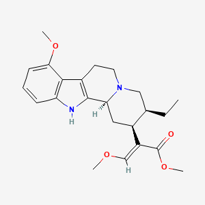 molecular formula C23H30N2O4 B10764465 Mitragynine CAS No. 6202-22-8