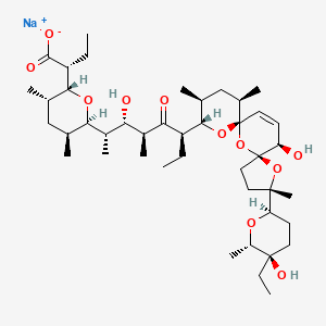 molecular formula C43H71NaO11 B10764476 Narasin sodium 