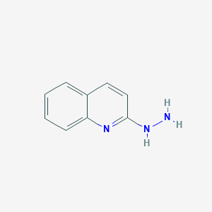 molecular formula C9H9N3 B107646 2-Hydrazinoquinoline CAS No. 15793-77-8