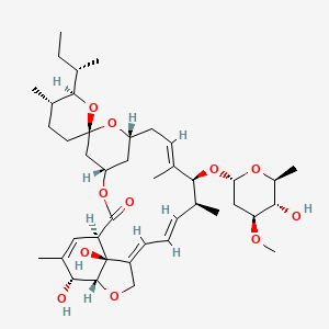 molecular formula C41H62O11 B10764630 Ivermectin B1a monosaccharide 