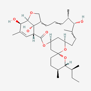 molecular formula C34H50O8 B10764678 Ivm aglycone 