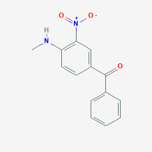 molecular formula C14H12N2O3 B107647 4-(Methylamino)-3-nitrophenyl phenyl ketone CAS No. 66353-71-7
