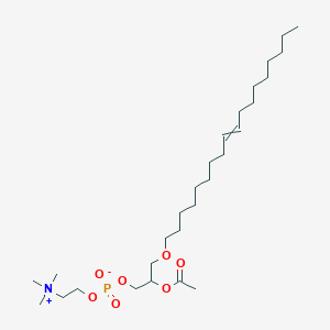 molecular formula C28H56NO7P B10764914 PAF C-18:1 