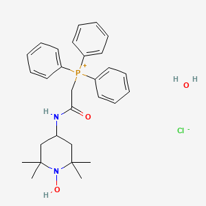 molecular formula C29H38ClN2O3P B10765312 Mito-TEMPO (hydrate) 