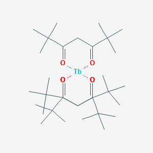 molecular formula C33H57O6Tb B107654 Terbium;2,2,6,6-tetramethylheptane-3,5-dione CAS No. 15492-51-0