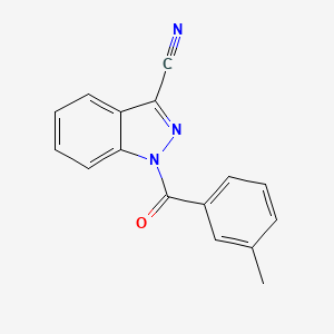 molecular formula C16H11N3O B10765557 Neutrophil elastase inhibitor 1 