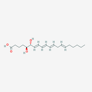 molecular formula C20H32O4 B10765629 5(S),6(R)-diHETE 