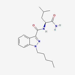 molecular formula C19H28N4O2 B10765719 ADB-PINACA isomer 4 CAS No. 2365471-05-0