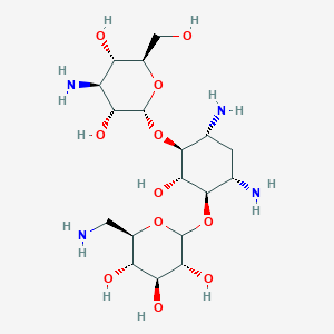 molecular formula C18H36N4O11 B10765746 Kanamycin A (sulfate) 
