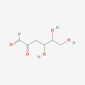 molecular formula C6H10O5 B10765747 3-deoxy Glucosone 