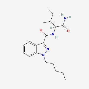 molecular formula C19H28N4O2 B10765828 ADB-PINACA isomer 2 
