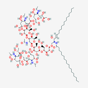 molecular formula C106H182N6O55 B10765863 Ganglioside GQ1b Mixture (sodium salt) 