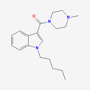 molecular formula C19H27N3O B10765885 Mepirapim CAS No. 2365542-29-4