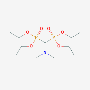molecular formula C11H27NO6P2 B107659 Tetraethyl dimethylaminomethylenediphosphonate CAS No. 18855-52-2