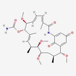 molecular formula C30H42N2O9 B10765908 Antibiotic Tan 420F 