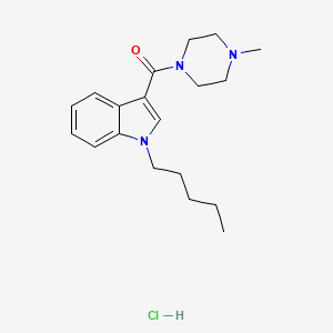 molecular formula C19H28ClN3O B10765909 Mepirapim hydrochloride CAS No. 2365542-30-7