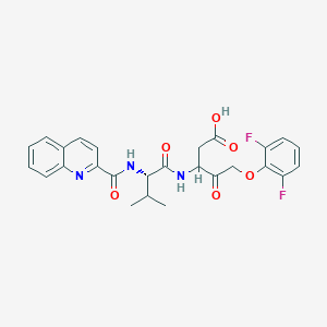 molecular formula C26H25F2N3O6 B10766077 Qvd-oph 