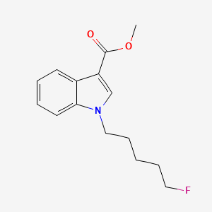 molecular formula C15H18FNO2 B10766441 Methyl 1-(5-fluoropentyl)-1h-indole-3-carboxylate CAS No. 2460738-70-7