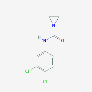 molecular formula C9H8Cl2N2O B107665 N-(3,4-dichlorophenyl)aziridine-1-carboxamide CAS No. 15460-48-7