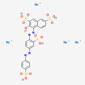 molecular formula C22H16N4Na4O13S4 B10766506 Ponceau S 