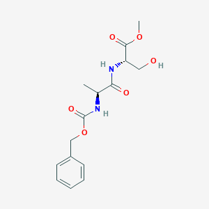molecular formula C15H20N2O6 B107666 Z-Ala-Ser methyl ester CAS No. 19542-34-8