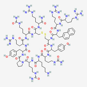 molecular formula C90H140N34O19S2 B10766712 TC14012 