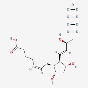 molecular formula C20H34O5 B10766881 Dinoprost-d9 