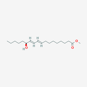 molecular formula C19H34O3 B10766930 methyl (9E,11E,13S)-13-hydroxyoctadeca-9,11-dienoate 