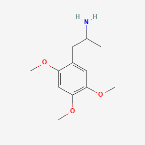 molecular formula C12H19NO3 B10766956 2,4,5-Trimethoxyamphetamine CAS No. 22199-15-1