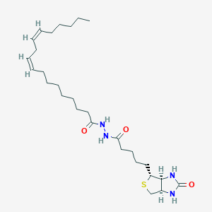 molecular formula C28H48N4O3S B10767058 Linoleic Acid-biotin 