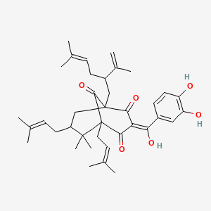 molecular formula C38H50O6 B10767083 7-epi-Isogarcinol 