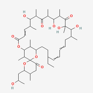 molecular formula C45H72O12 B10767097 Einecs 234-275-5 CAS No. 4955-81-1