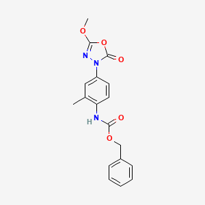 molecular formula C18H17N3O5 B10767128 CAY10499 