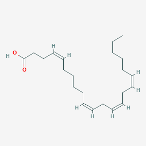 molecular formula C22H36O2 B10767175 cis-4,10,13,16-Docosatetraenoic Acid 