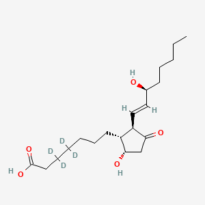molecular formula C20H34O5 B10767258 Prostaglandin D1-d4 