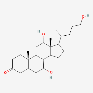molecular formula C24H40O4 B10767322 3-Keto petromyzonol 