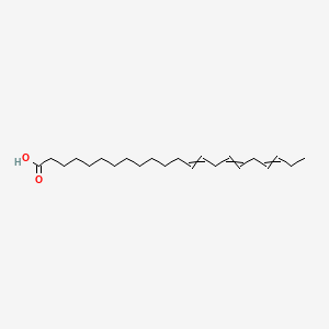 molecular formula C22H38O2 B10767331 Docosa-13,16,19-trienoic acid 