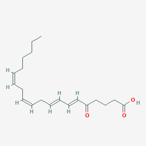 molecular formula C20H30O3 B10767340 [3H]5-oxo-ETE 