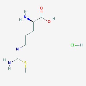 molecular formula C7H16ClN3O2S B10767410 S-Methyl-L-thiocitrulline Hydrochloride 