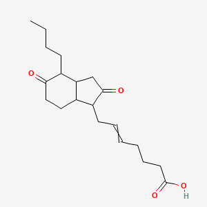 molecular formula C20H30O4 B10767466 bicyclo-PGEM 