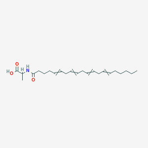 molecular formula C23H37NO3 B10767488 n-Arachidonyl-l-alanine 