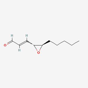 molecular formula C10H16O2 B10767584 Methyl 5-(4-methoxyphenyl)-4-[(E)-phenyldiazenyl]-1H-pyrazole-3-carboxylate 
