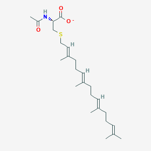 N-Acetyl-S-geranylgeranyl-L-cysteine
