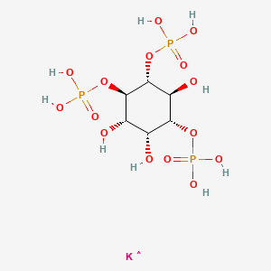 molecular formula C6H15KO15P3 B10767647 D-myo-Inositol-1,4,5-triphosphate (potassium salt) 