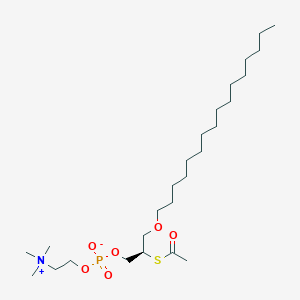 molecular formula C26H54NO6PS B10767650 2-Thio-PAF 
