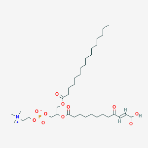 molecular formula C36H66NO11P B10767680 KDdiA-PC 