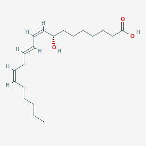 molecular formula C20H34O3 B10767690 8(S)-HETrE 