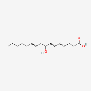 molecular formula C16H26O3 B10767704 tetranor-12(R)-HETE 