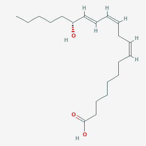 molecular formula C20H34O3 B10767730 (8Z,11Z,13E,15R)-15-hydroxyicosa-8,11,13-trienoic acid 